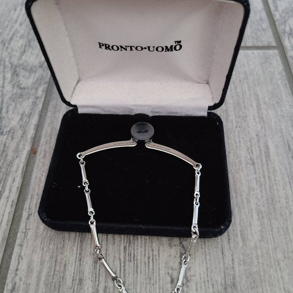 🏷 3/$15 5/$20 NEW Tie clip Prono Uomo - Picture 3 of 4